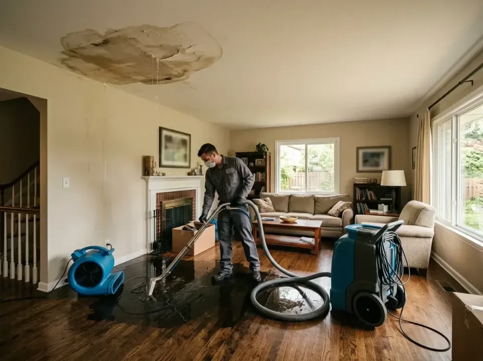 attic-pipe-burst-ceiling-drip-008 — frequently asked questions, Water Damage Restoration & Carpet Care in Lake Murray of Ric…